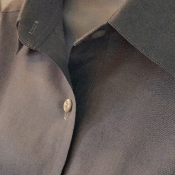 Talbots pinpoint Oxford shirt - Picture 2 of 3